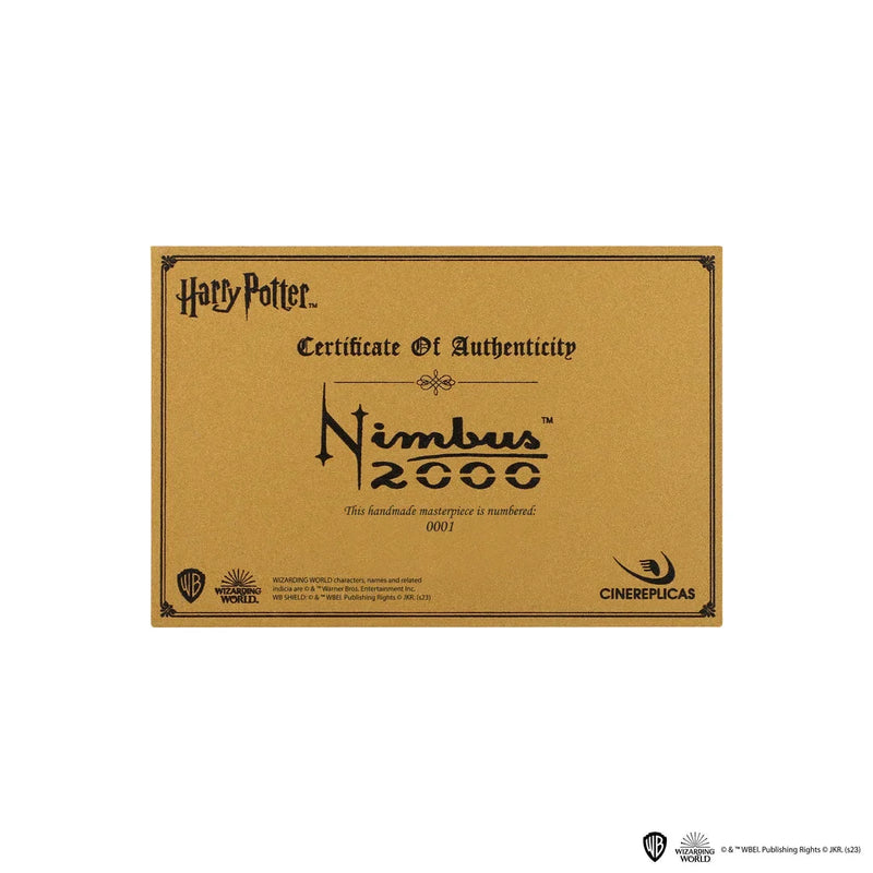 Harry Potter: Nimbus 2000 (Junior) Movie Prop Replica, packaging shot