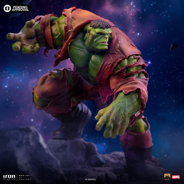 Iron Studios Marvel Battle Diorama Series Hulk 1/10 Art Scale Deluxe Limited Edition Statue