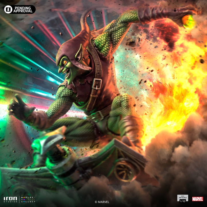 Iron Studios Marvel Spider-Man vs Villains Battle Diorama Series Green Goblin 1/10 Art Scale Limited Edition Statue
