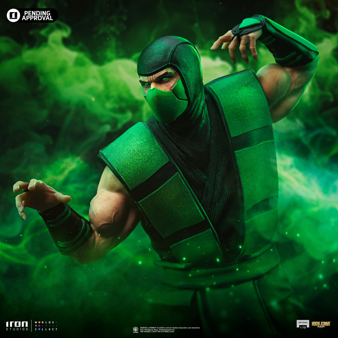 Iron Studios Mortal Kombat Reptile 1/10 Art Scale Limited Edition Statue