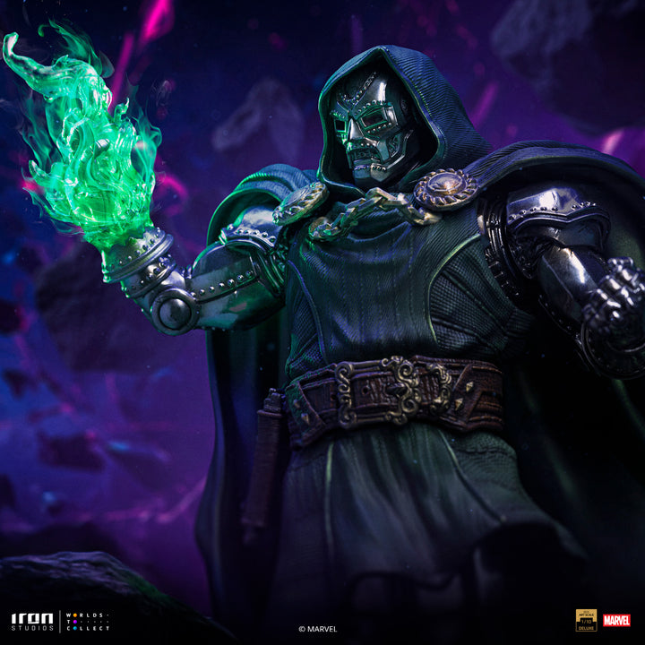 Iron Studios Marvel Fantastic Four Doctor Doom 1/10 Scale Deluxe Limited Edition Statue