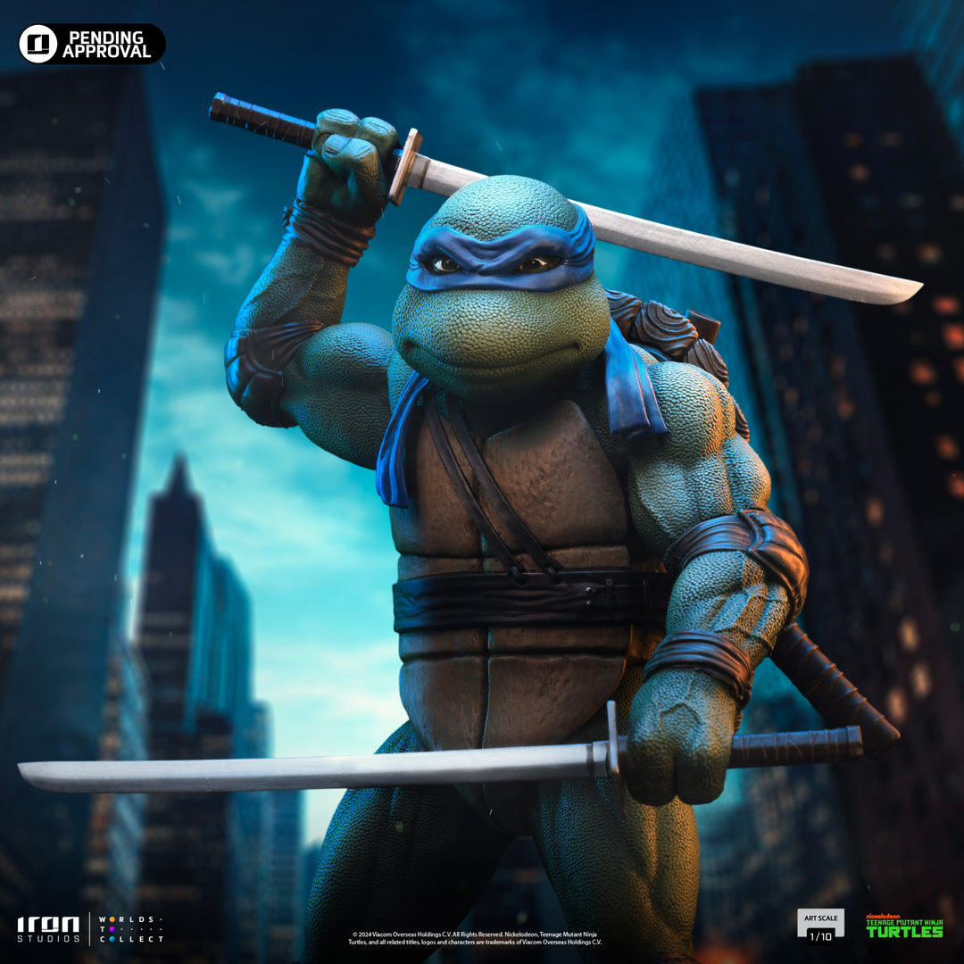 Iron Studios Teenage Mutant Ninja Turtles (1990) Leonardo 1/10 Art Scale Limited Edition Statue