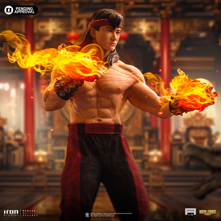 Iron Studios Mortal Kombat Liu Kang 1/10 Art Scale Limited Edition Statue