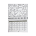 Paint Your Own Calendar, side angle