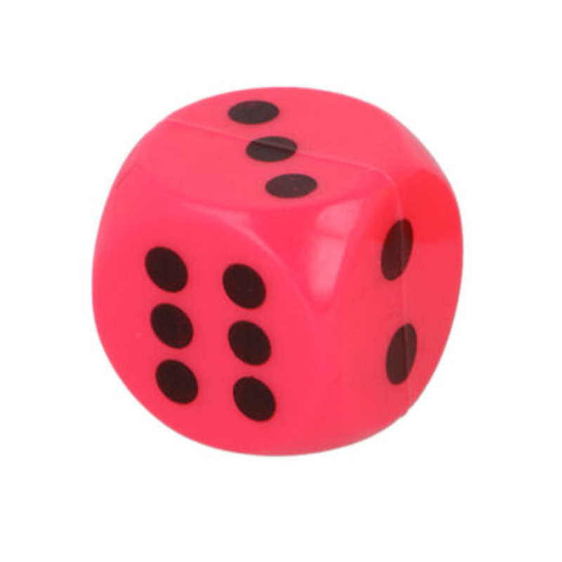 Coloured Dice, alternate view