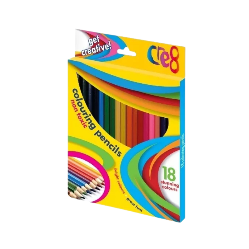 Colouring Pencils 18 Pack collectible from PoundFun