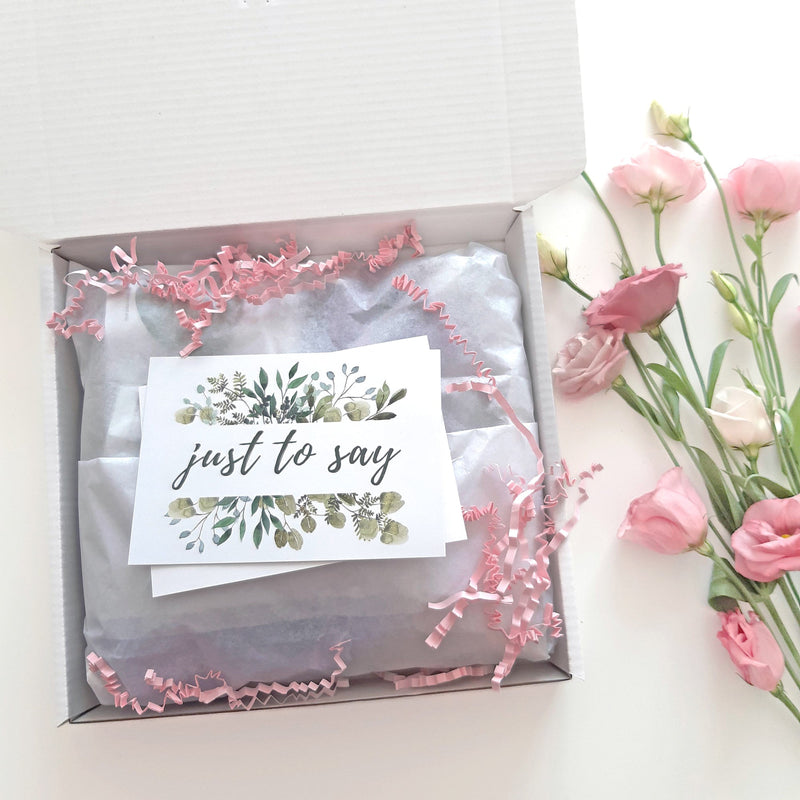 THINKING OF YOU | LUXURY CARE PACKAGE, side angle