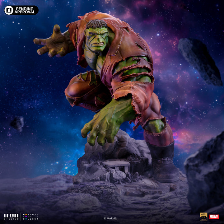 Iron Studios Marvel Battle Diorama Series Hulk 1/10 Art Scale Deluxe Limited Edition Statue