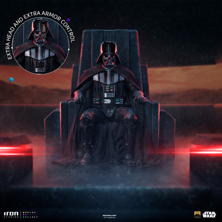 Iron Studios Star Wars Darth Vader on Throne 1/10 Scale Limited Edition Statue