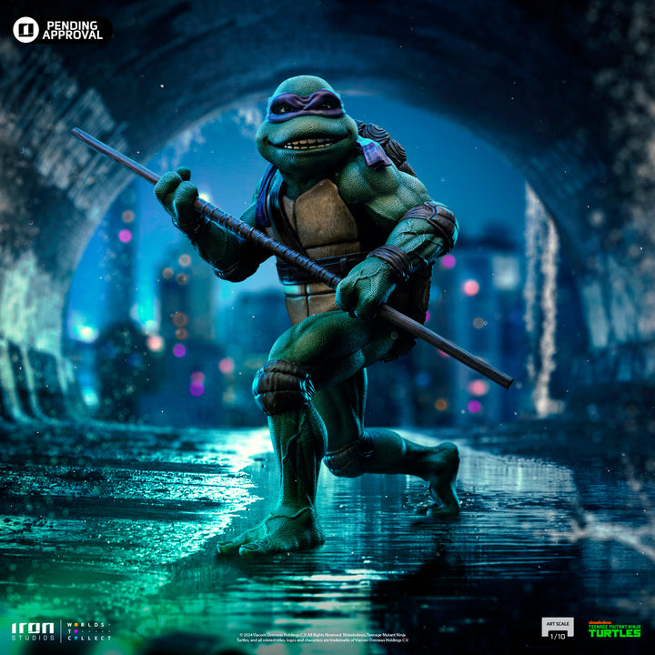 Iron Studios Teenage Mutant Ninja Turtles (1990) Donatello 1/10 Art Scale Limited Edition Statue