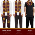 Harry Potter Gryffindor Infinity Loop Scarf, rear view