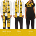 Hufflepuff Infinity Scarf, rear view
