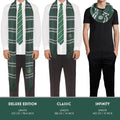 Harry Potter Slytherin Infinity Scarf, rear view