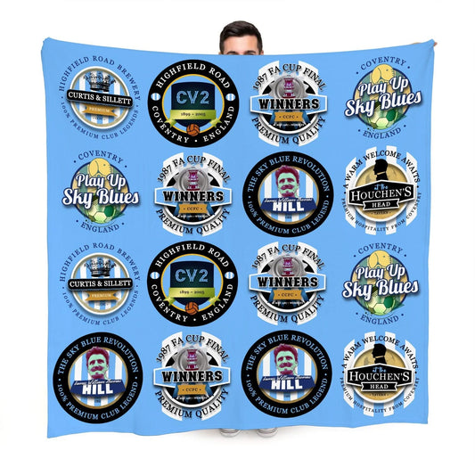 Coventry - Football Legends - Fleece collectible from https://britishmade.gifts/