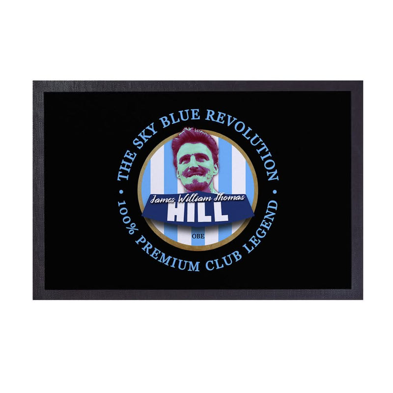 Coventry Hill - Football Legends - Door Mat -60cm X 40cm collectible from https://britishmade.gifts/