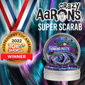 Hypercolour Super Scarab - Thinking Putty, in display
