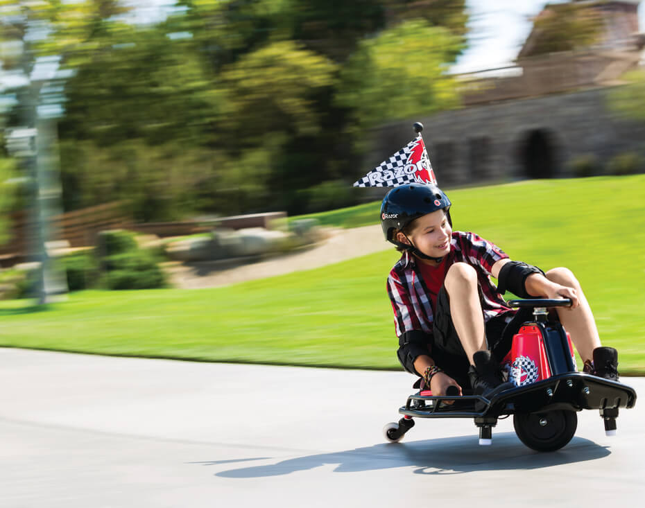 Razor Crazy Cart Red/Black 24 Volt