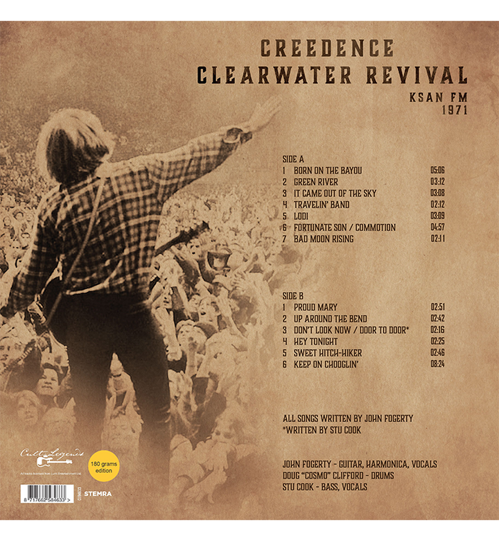 Creedence Clearwater Revival – Live at the Fillmore West, 1971 (12-Inch Album on 180g Vinyl)