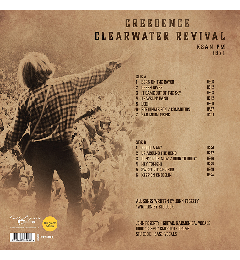 Creedence Clearwater Revival – Live at the Fillmore West, 1971 (12-Inch Album on 180g Vinyl), side angle