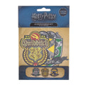 Harry Potter Quidditch Hogwarts Deluxe Patches 3-Pack, in display