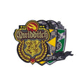 Harry Potter Quidditch Hogwarts Deluxe Patches 3-Pack, packaging shot
