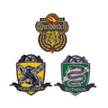 Harry Potter Quidditch Hogwarts Deluxe Patches 3-Pack