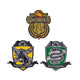 Harry Potter Quidditch Hogwarts Deluxe Patches 3-Pack
