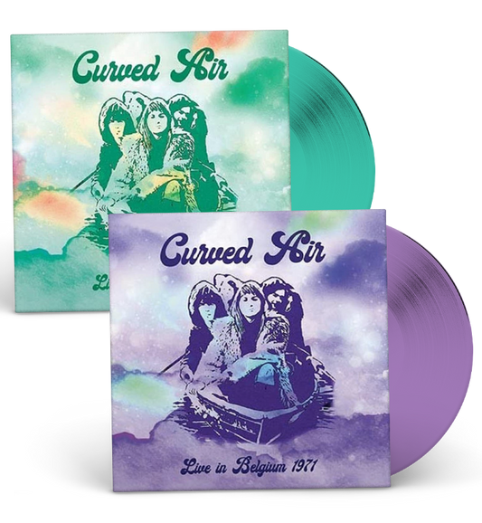 Curved Air – Best Of Live, 1971 (Limited Edition 2-LP Colour Vinyl Bundle) collectible from Coda Records