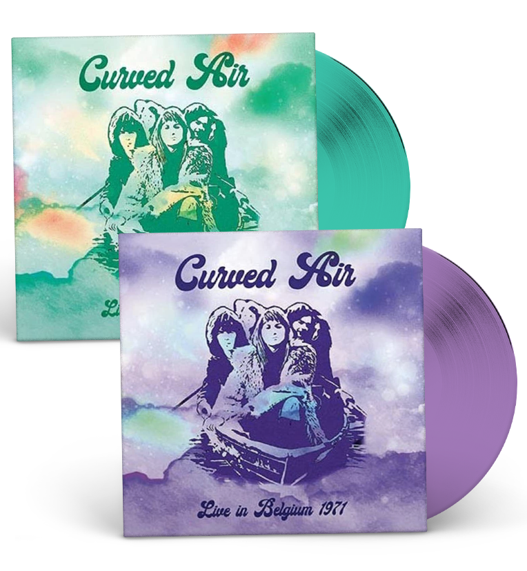 Curved Air – Best Of Live, 1971 (Limited Edition 2-LP Colour Vinyl Bundle) collectible from Coda Records