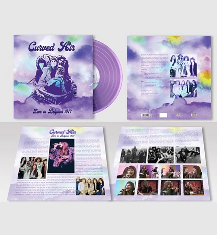 Curved Air – Live in Belgium, 1971 (12-Inch Album on 180g Lilac Vinyl)