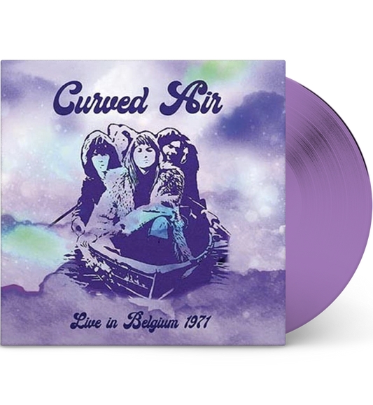 Curved Air – Live in Belgium, 1971 (Limited Edition 12-Inch Album on 180g Lilac Vinyl) collectible from Coda Records