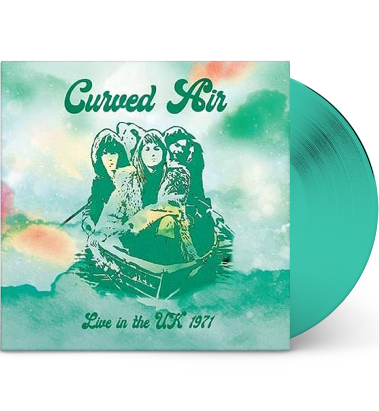 Curved Air – Live in the UK, 1971 (Limited Edition 12-Inch Album on 180g Green Vinyl) collectible from Coda Records