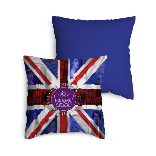 Jubilee - A Look Back In Time - 45cm Cushion collectible from https://britishmade.gifts/