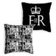 Queen - B&W Collage - 45cm Square Cushion