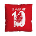 The Gooners Bergkamp 10 - Cushion - Two Sizes collectible from https://britishmade.gifts/