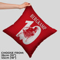 The Gooners Bergkamp 10 - Cushion - Two Sizes, alternate view