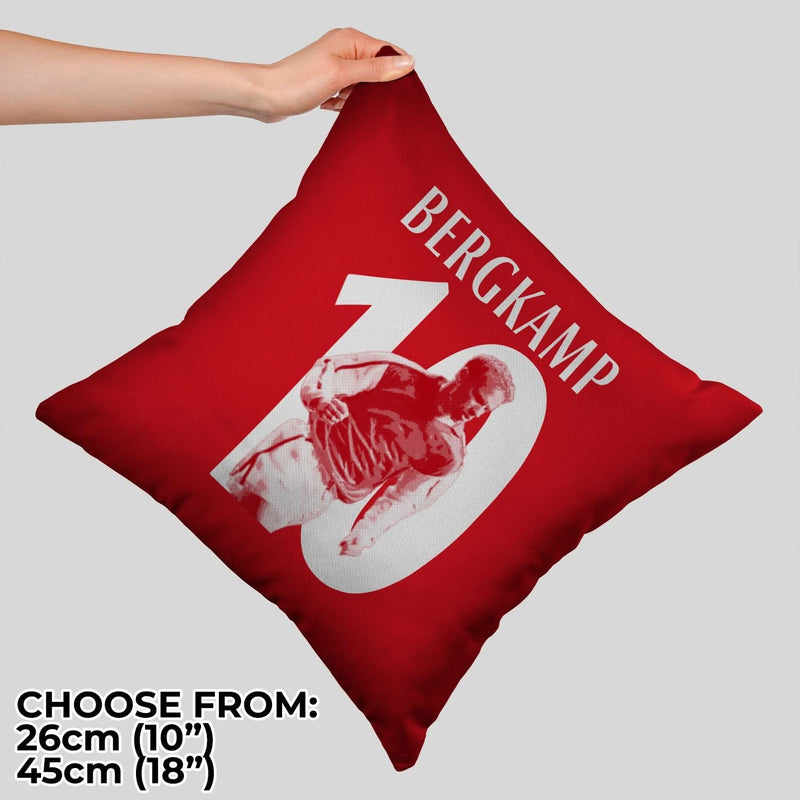 The Gooners Bergkamp 10 - Cushion - Two Sizes, alternate view