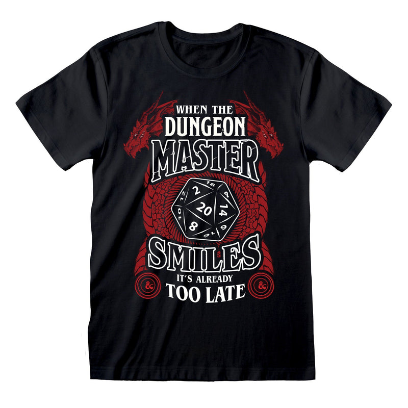 Dungeons And Dragons When The Dungeon Master Smiles T-Shirt collectible from Heroes Inc Dropship