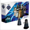 Doctor Who THE DALEKS PARLIAMENT SET - 10 Classic Dalek Figures Box Set + Magazine DWSUK002