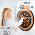Dart Wall Game, rear view