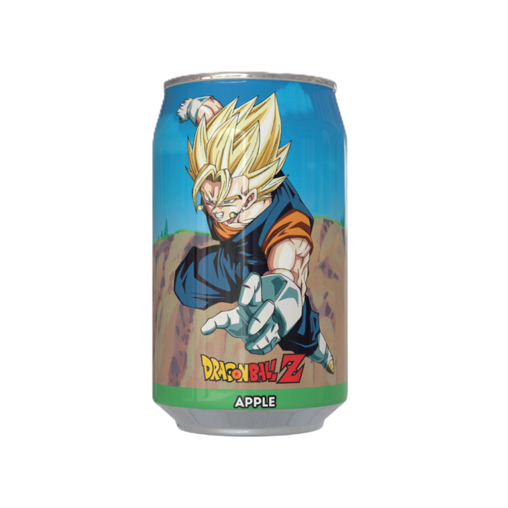 Dragon Ball Z Vegito's  Apple Fusion Green Apple Flavour Soda