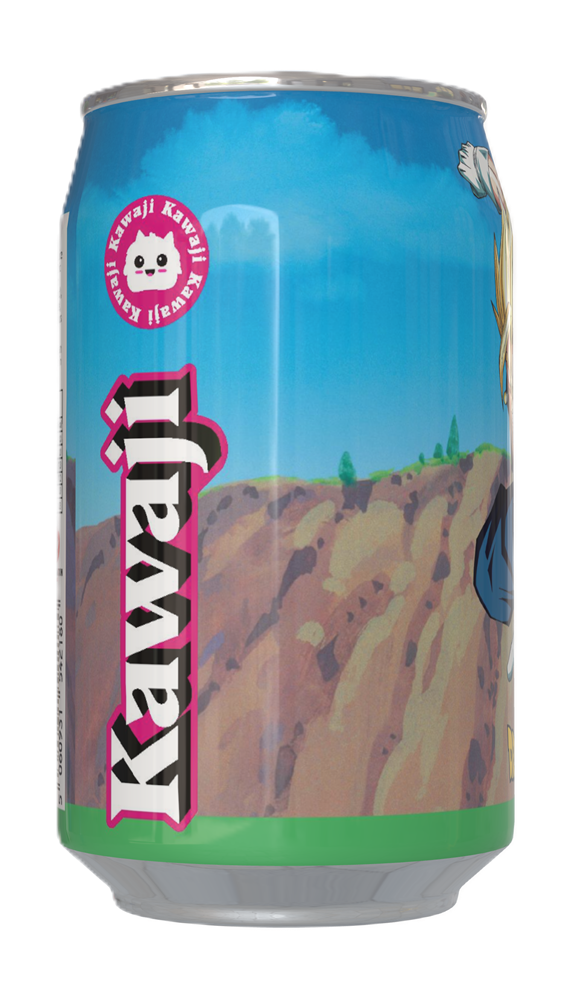 Dragon Ball Z Vegito's  Apple Fusion Green Apple Flavour Soda