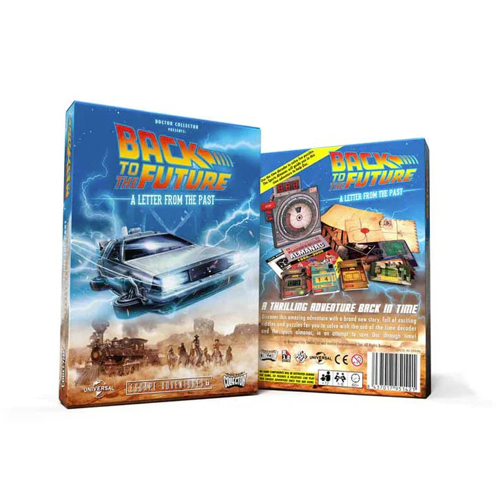 Back To The Future Escape Adventure Board game, alternate view