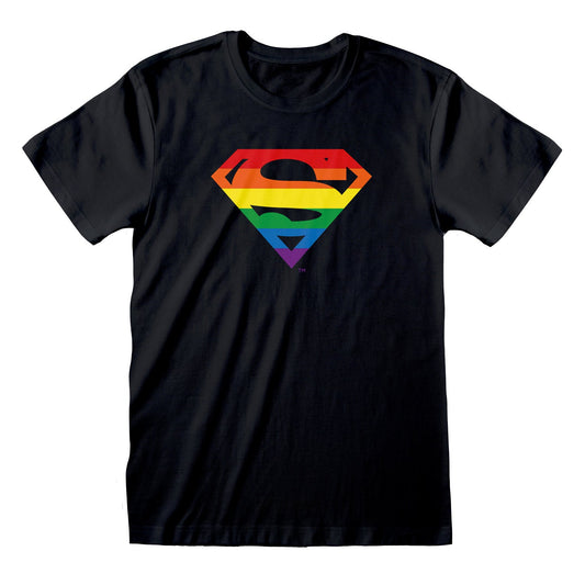 DC Superman Logo Pride T-Shirt collectible from Heroes Inc Dropship