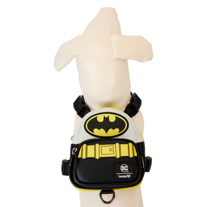 DC Comics Batman 85th Anniversary Loungefly Mini Backpack Dog Harness - Large