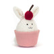 Jellycat Dainty Dessert Bunny Cupcake