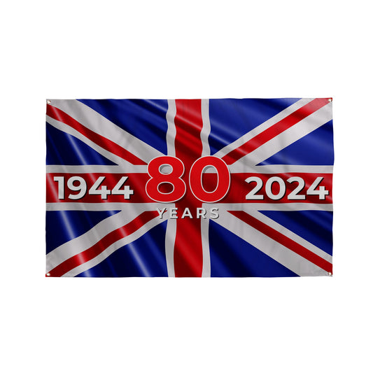 D-Day Union Jack | Banner - 3 Sizes collectible from https://britishmade.gifts/