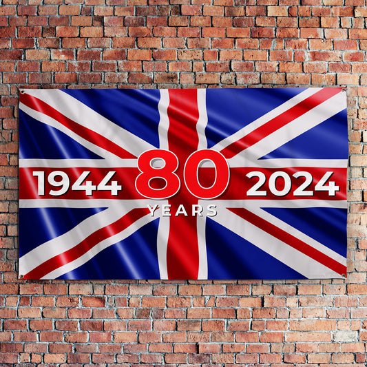 D-Day Union Jack | Banner - 3 Sizes, alternate view