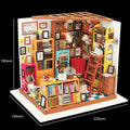 Sam’s Study 3D Wooden Puzzle, alternate view