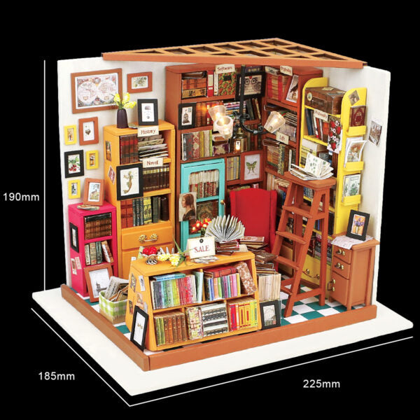 Sam’s Study 3D Wooden Puzzle, alternate view